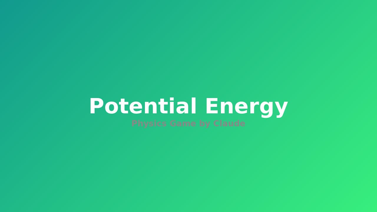 Potential Energy